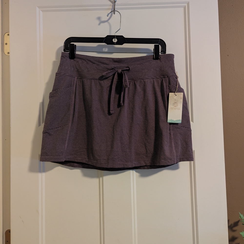 Balance Collection Plum Skort. Size Large.